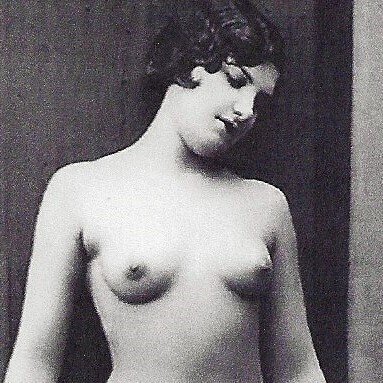 HR-60 - Nude French Woman Imported B&W Picture Postcard