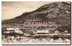 Old Postcard Aix les Bains and Revard General view