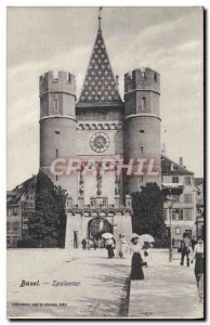 Old Postcard Basel Spalentor