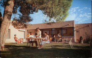 Tucson Arizona AZ Hotel Lodge Restaurant c1950s-60s Postcard