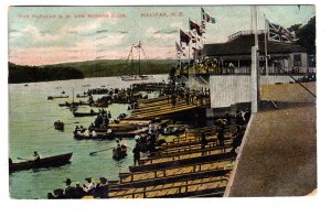 Popular North West Arm Rowing Club, Halifax, Nova Scotia, Used 1907