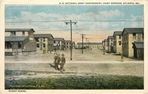 Military, Atlanta, Georgia, National Army Cantonment, Street Scene, No. A-75997