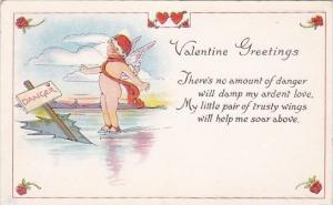 Valentine's Day Cupid Ice Skating