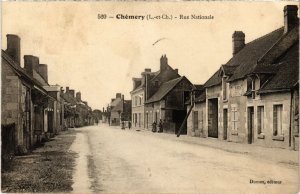 CPA Chemery Rue Nationale FRANCE (1288261)