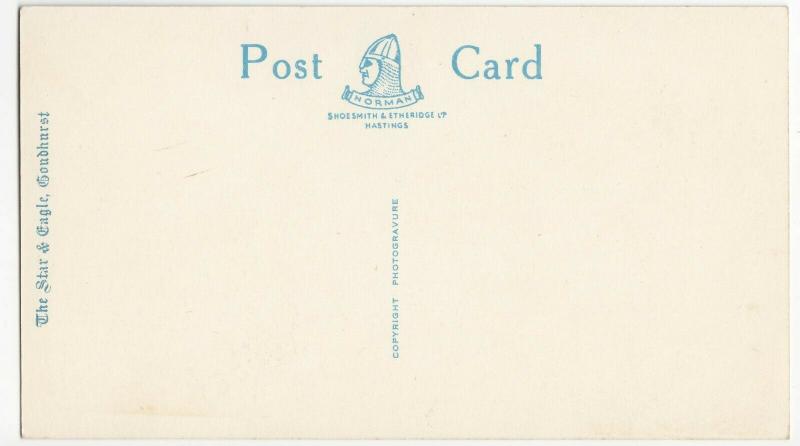 Kent; Star & Eagle Pub, Goudhurst PPC By S&E, Unused, c 1950s 