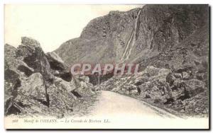 Old Postcard Massif From & # 39Oisans Cascade From Rivetore