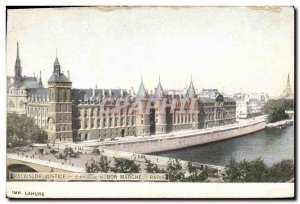 Old Postcard Edite Courthouse by the Bon Marche Paris