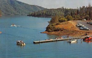 Redding California Whiskey Creek Town Lake Vintage Postcard K68676