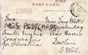 Genealogy Postcard - Watts - Brynheulog, Cae Harris, Dowlais, Wales - Ref. R683