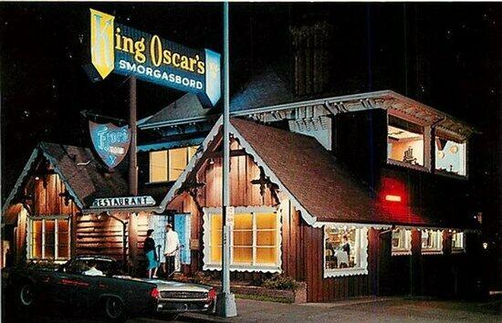 WA, Seattle, Washington, King Oscar's Smorgasbord, Walter Scarff No. 54206