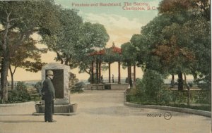 CHARLESTON, South Carolina,1900-10s; Fountain & Bandstand