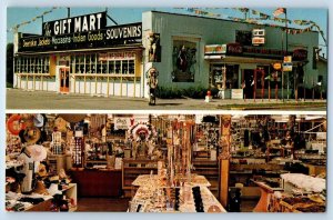 c1950's The Gift Mart Lake Delton Multiview Shop Store Dells Wisconsin Postcard