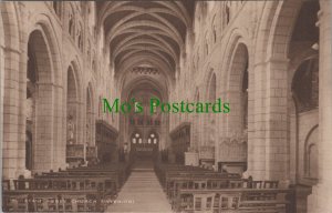 Devon Postcard - Buckfast Abbey Church Interior SW8748