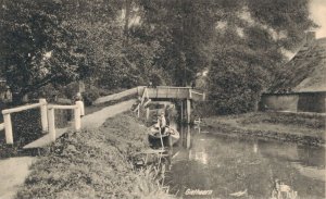 Netherlands Giethoorn Vintage Postcard 07.78