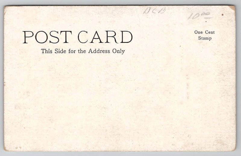 Philadelphia PA Maj John Weaver Commodore Seaside Park Yacht Club Postcard B48