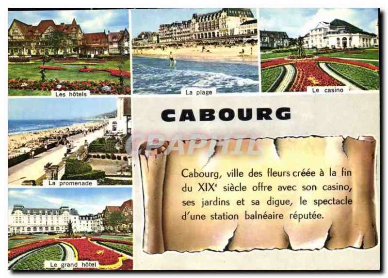 Postcard Moderne Cabourg Calvados