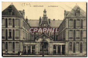 Old Postcard Montauban Prefecture