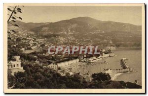 Postcard Old La Douce France Cote d'Azur Villefranche