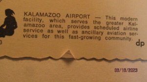 Kalamazoo Airport, Mighigan -1970's 