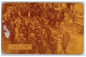 c1910's John Gilbert Rennee Adoree The Big Parade WWI Movie Advertising Postcard