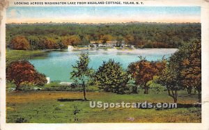 Looking across Washington Lake - Yulan, New York NY  