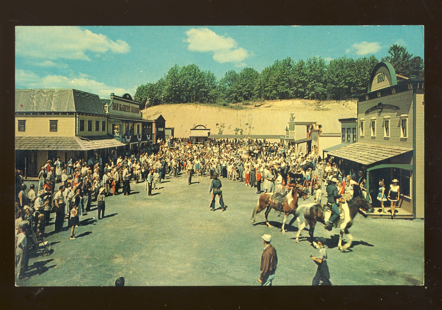 Lake New York/NY Postcard, Storytown USA, Ghost Town Section