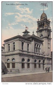 Post Office, Lancaster, Pennsylvania, PU-1916