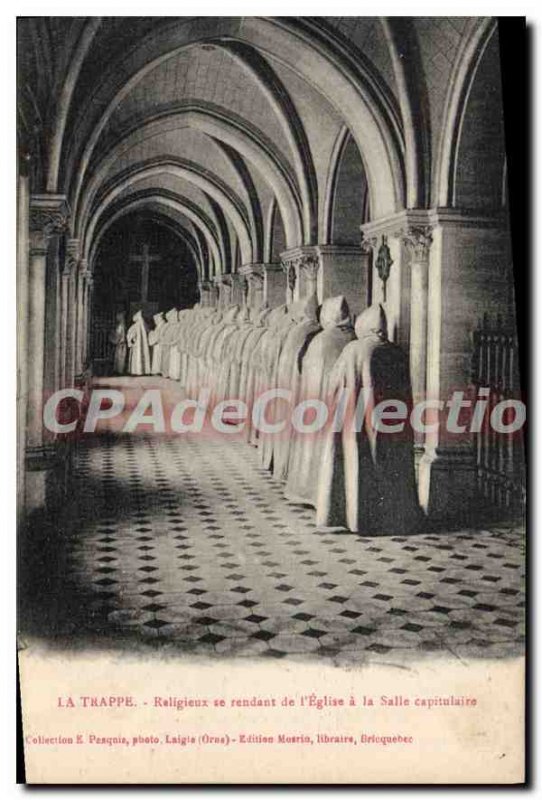 Postcard The Old Religious If Thappe Making