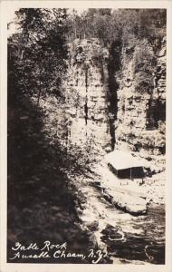 New York Table Rock Ausable Chasm Real Photo