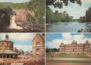 Co Durham Postcard - Views of Barnard Castle    RR8476