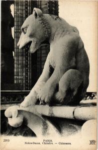 CPA PARIS (1e) - Notre-Dame Chimeres (218186)