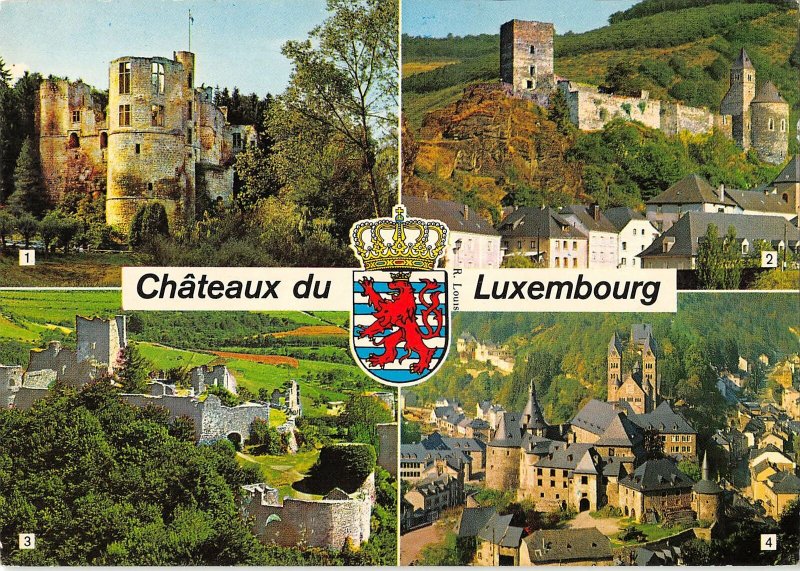 B108817 Grand Duche Luxembourg Chateau de Beaufort Clervaux esch sur Sure