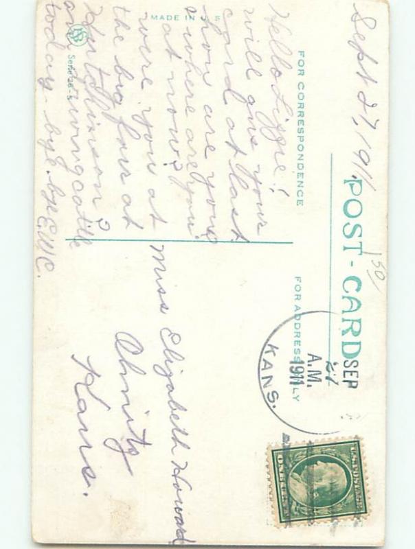 Divided-Back HORSE SCENE Great Postcard AA9418