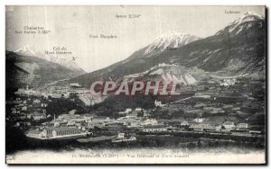 Old Postcard Briancon Vue Generale and Strong Advances