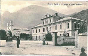 CARTOLINA d'Epoca - TORINO :  TORRE PELLICE
