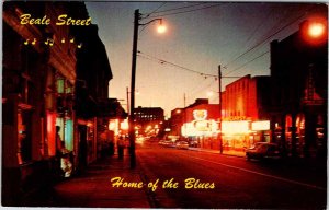 Postcard SHOP SCENE Memphis Tennessee TN AK0485