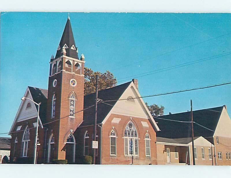 Unused Pre-1980 CHURCH SCENE Seaford Delaware DE p3790@