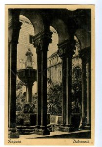 497079 Croatia Dubrovnik Ragusa Vintage postcard