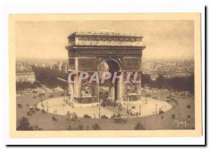 Paris (8th) Old Postcard Place of & # & # 39Etoile and triumph 39arc