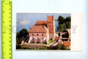 228751 Lithuania TRAKAI castle island on lake Galve postcard