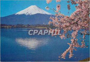 CPM Kake Kawaguchl Fufi and Cherry Blossoms (Yamanashi) Mt Fuji