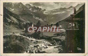 Modern Postcard Gavarnie Cirque and the Gave