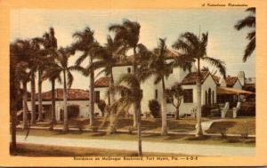 Florida Fort Myers Residence On MacGregor Boulevard