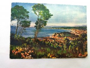 Vintage Postcard Nice France La Bale des Anges Vue Panooramique vers l'Esterel