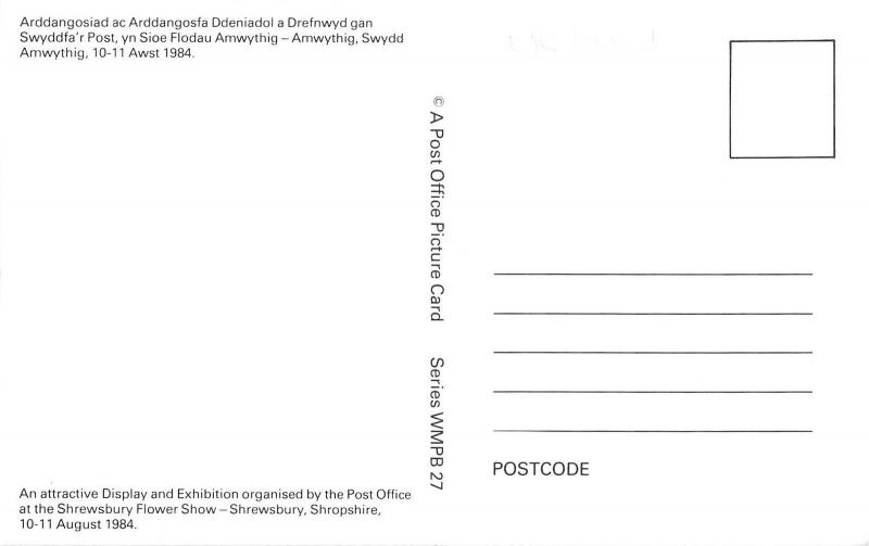 uk4461 shrewsbury flower show post office  uk