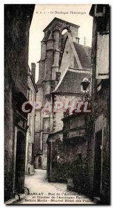 Postcard Old Street Sarlat From & # 39Ancien And Tower From & # 39Ancienne St...