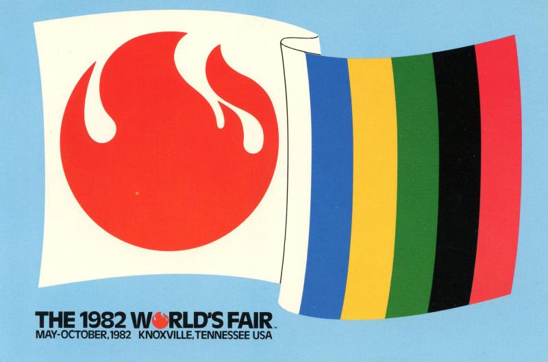 TN - Knoxville, 1982. The 1982 World's Fair, Banner