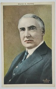 Warren G Harding Edmonson Portrait Postcard S18