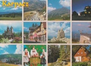 Poland Karpacz 12 Views x Photo Rare Polish Postcard