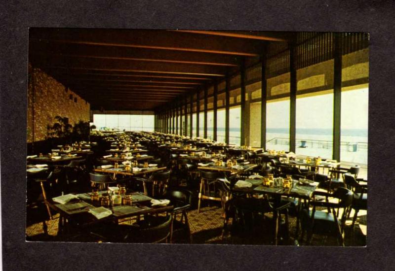 NY Boardwalk Restaurant Jones Beach State Park Wantagh New York Postcard